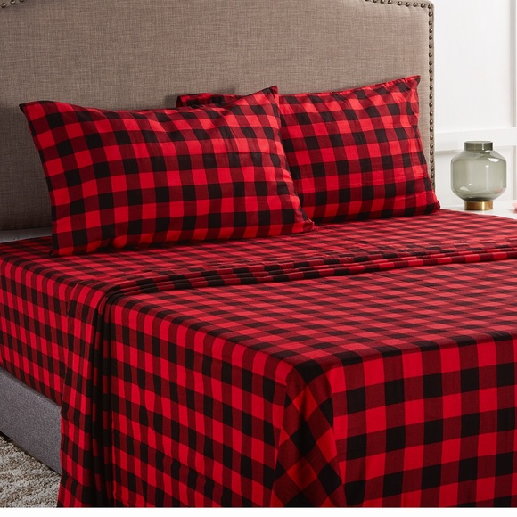 mainstays Other - 🔴⚫️Mainstays Buffalo Plaid sheets *NWOT* 🛌